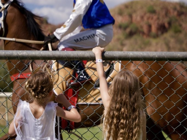 at the races in Kununurra WA