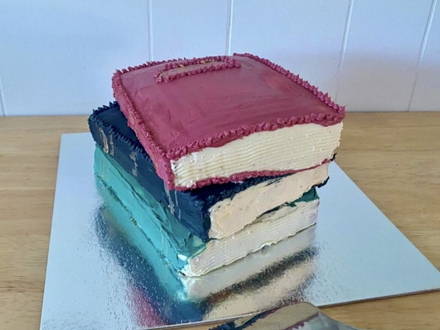 Book cake for writer's festival Kununurra 2026