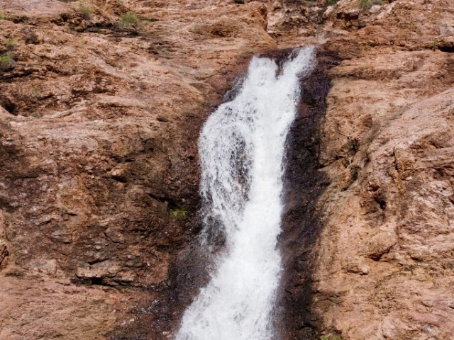 Middle Springs waterfall located outside of Kununurra WA