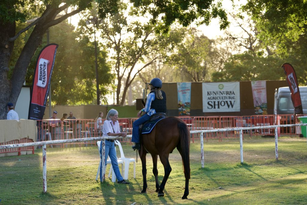 equestrian event at the kununurra ag show 2026