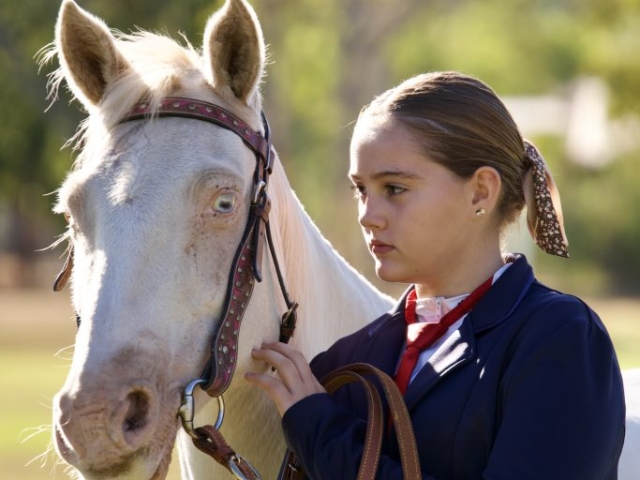 girl and her horse at the Kununurra Ag show 20206