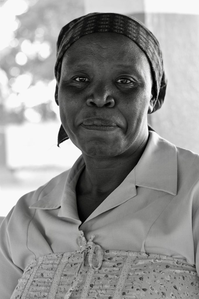 woman in botswana