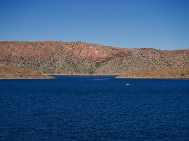 Lake argyle at day