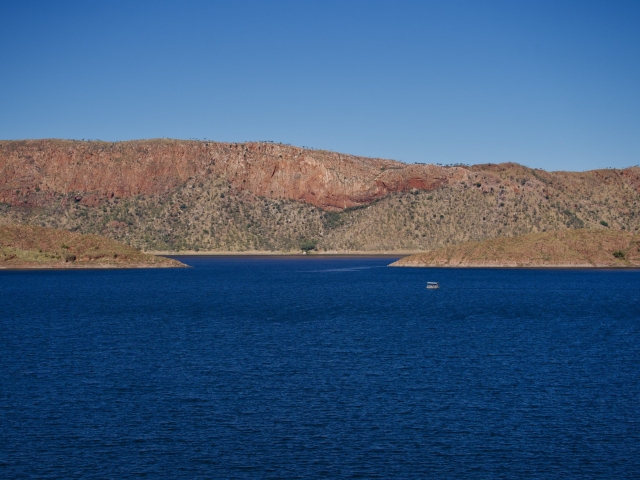 Lake argyle at day