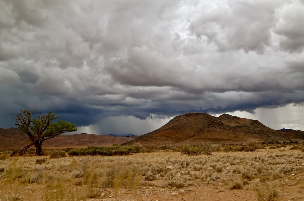 namibia landscape near sossusvlei