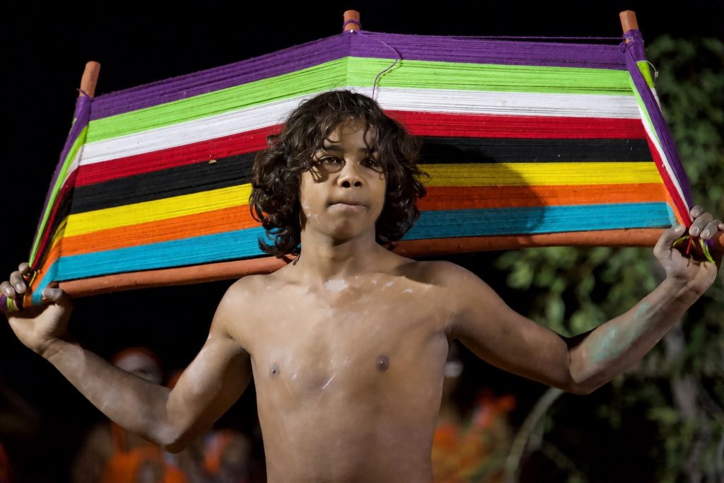 teenage boy at waringarri Kununurra