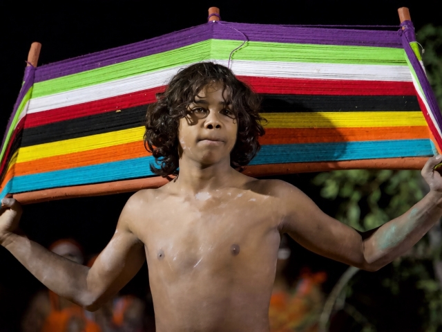 teenage boy at waringarri Kununurra